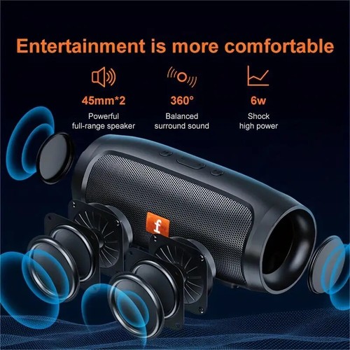 Wireless Speaker Outdoor Portable TF Card/USB Drive/wireless Playback Wireless - Picture 6 of 13
