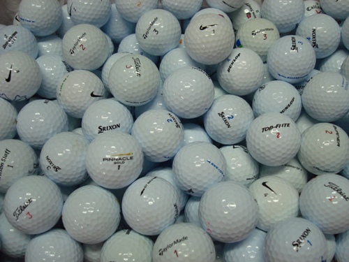 100 PALLINE PALLE DA GOLF USATE CAT. PEARL-AAA MIX PRO-SHOP - Foto 1 di 1