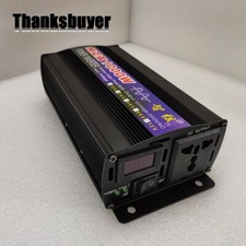 1000W Power Inverter Pure Sine Wave Single Digital Screen 110V for Home Vehicle