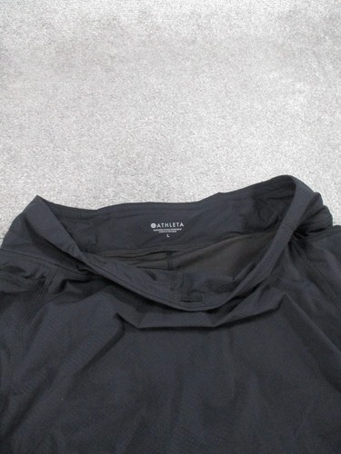 Athleta Skort Womens Large Dobby Be Free Black - Picture 2 of 10