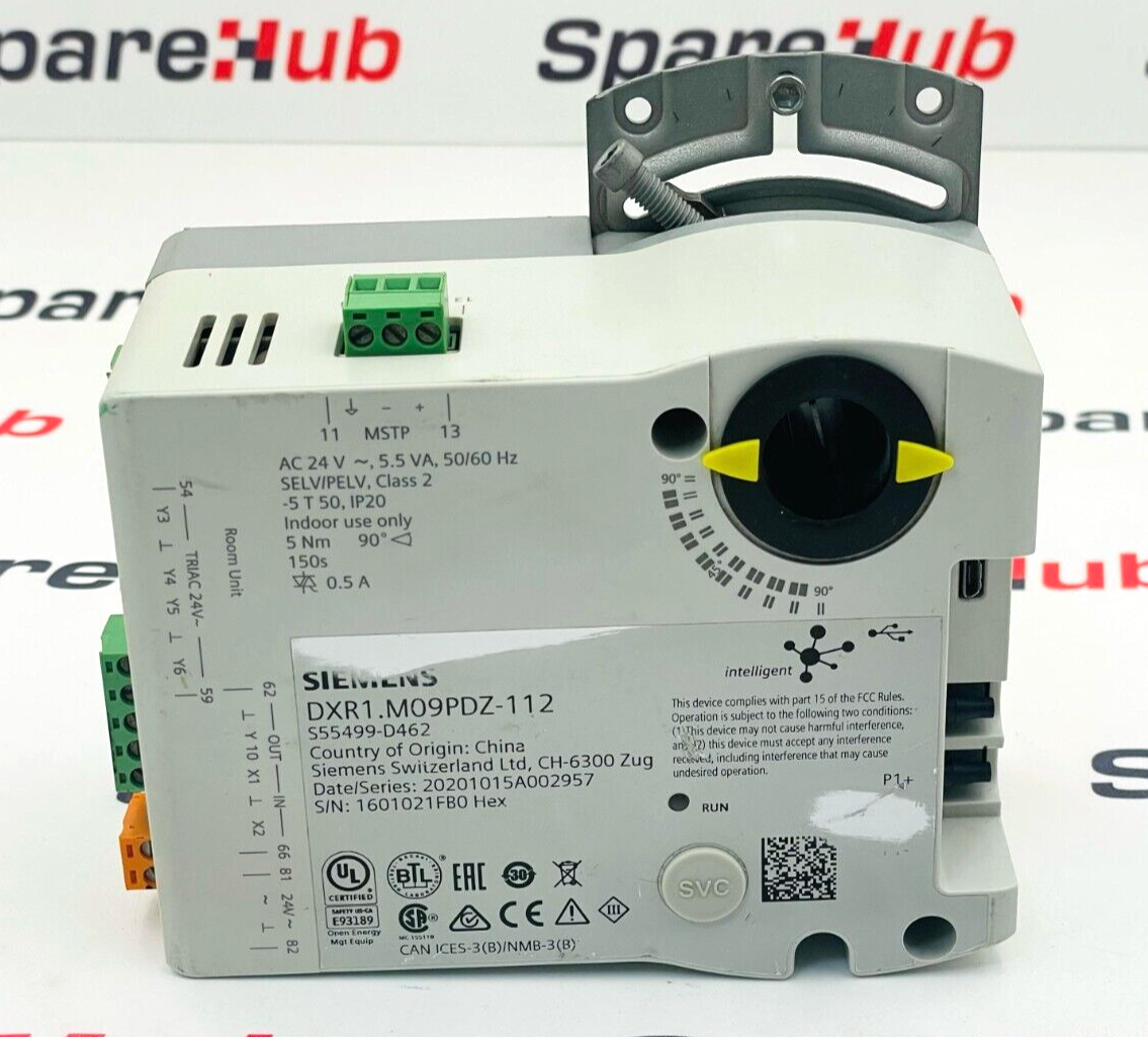 SIEMENS DXR1.M09PDZ-112 Room Automation Station | eBay SIEMENS DXR1.M09PDZ-112 Room Automation Station | eBay