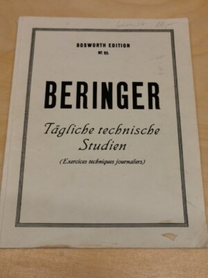 Bosworth Edition 94 - Beringer - Tägliche technische Studien