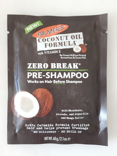 Palmer's Coconut Oil Zero Break Pre-Shampoo, 2.1 Ounce