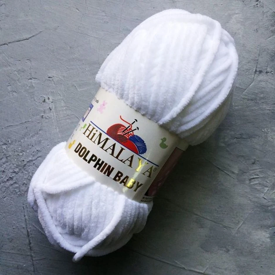 Himalaya Dolphin Baby Wolle, Super bulky chenille Garn, Kuschelwolle, 100 Gramm