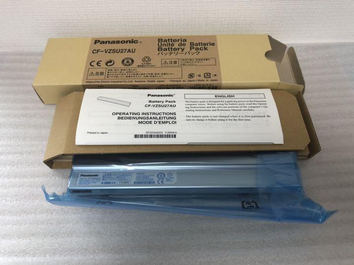 Let‘s Note CF-W2専用バッテリー CF-VZSU27AU Panasonic Battery CF-VZSU27AU for Let's Note CF-W2 New