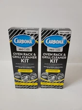 2 Pack Carbona Pro Care Oven Rack and Grill Cleaner Kit  16.8oz. Each 