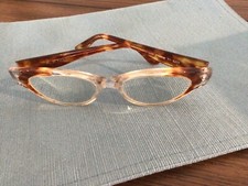 Eyeglass frames w/lenses BeauSoleil France 71-5207 Hand Made Paris , Tortoise