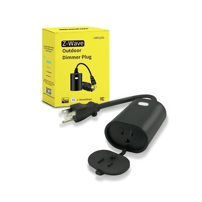 Minoston Z-Wave Outdoor Dimmer Plug, Outdoor Smart Outlet Switch, Z-Wave Hub ...