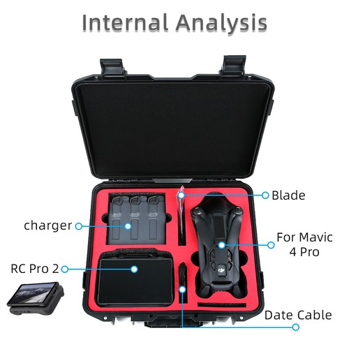 Explosionssichere Box für DJI Mavic 4 Pro Fly More Combo(DJI RC 2/DJI RC Pro 2) - Picture 12 of 21