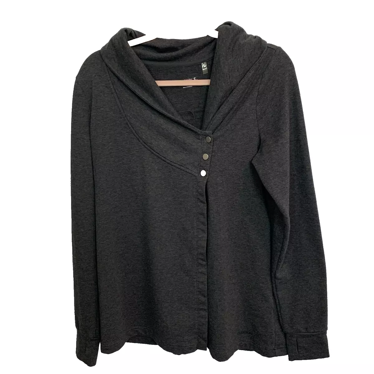 Danskin jacket top with thumb holes