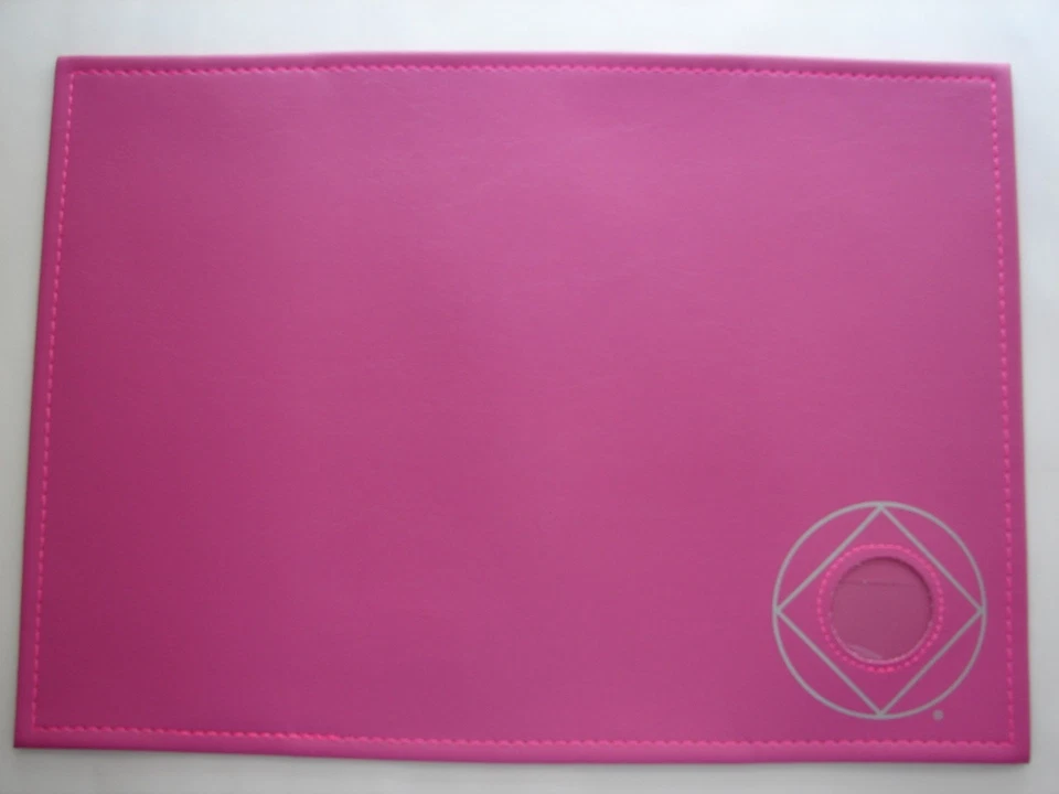 Narcotics Anonymous NA Symbol Basic Text 6th Edition PINK Book COVER - Image 2 of 3