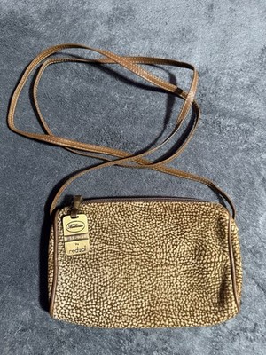Vintage Borbonese by Redwall Made in Italy ''Occhio di Pernice'' Crossbody Bag