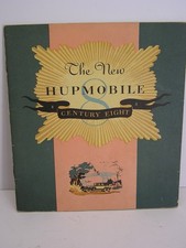 Vintage Hupmobile Century Eight Motor Cars Automobile Brochure Catalog 1931 Vintage Hupmobile Century Eight Motor Cars Automobile Brochure Catalog 1931