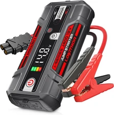 LOKITHOR J400 Portable Jump Starter 2000A, 12V Lithium Battery Booster with Conn