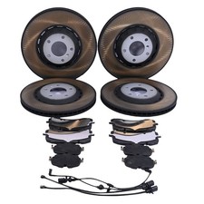 Front & Rear Brake Pads & Rotors 4m0615301ar For 2016-2026  Bentley Bentayga