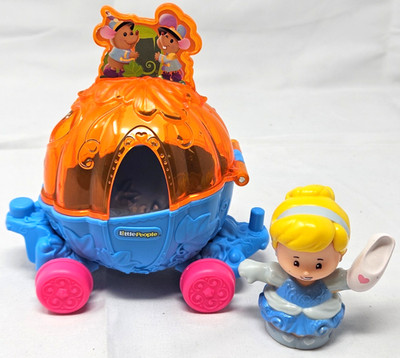 Fisher Price Little People Disney Princess Cinderella Parade Float w/ Figure!