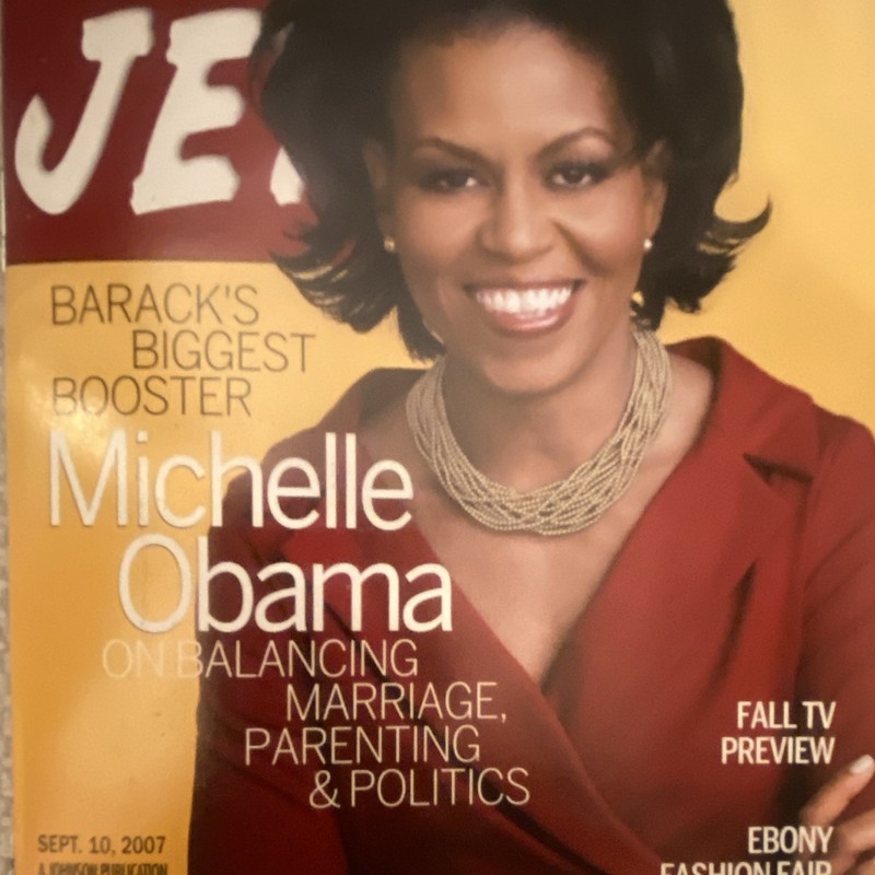Jet Magazine September 10, 2007 Issue Cover Featuring Michelle Obama