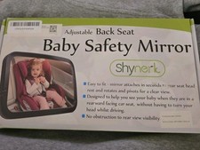 SHYNERK Adjustable Back Seat Baby Safety Mirror