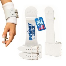 Summit Uneven Bar Gymnastic Grips for Girls, Durable Leather Grip with Double...