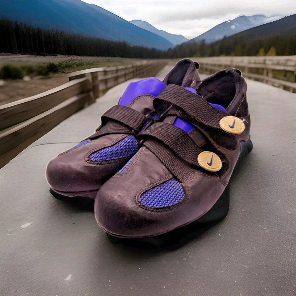 Zapatos de ciclismo/bicicleta NIKE 9.5 961202 azul/negro de colección RAROS VINTAGE AÑOS 90 Años 90 Foto 3 de 4