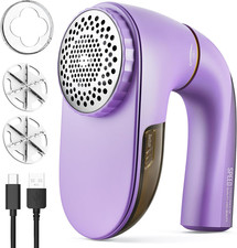 Fabric Shaver, Lint Remover for Clothes, Lint Shaver with 6-Leaf Blades, 2 Speed
