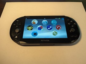Sony PlayStation Vita Slim PS Vita PCH-2001 Console W 8GB Card Cable 3.60 FW