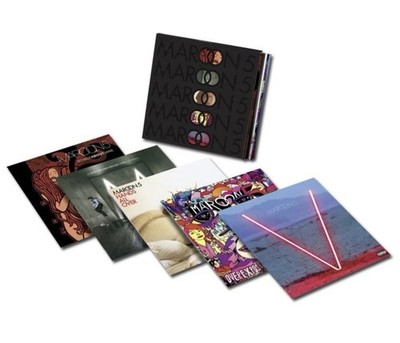 Maroon 5 / The Studio Albums BOX 2016 Limited Reissue New Sealed Never Opened.