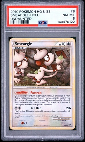 Smeargle graded PSA 8 for sale on eBay