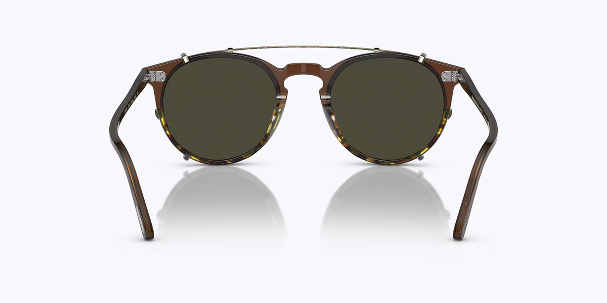 Oliver Peoples 0OV 5183CM O'Malley 528482 Antique Gold/Green Round