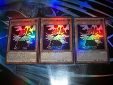 3x Blackwing - Vayu the Emblem of Honor 1st Edition Ultra Rare L5DD-ENC03