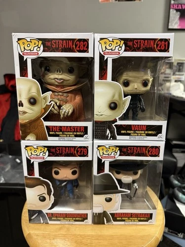 Funko Pop! The Strain Television Whole Set #279 #280 #281 #282 Brand New Vaulted