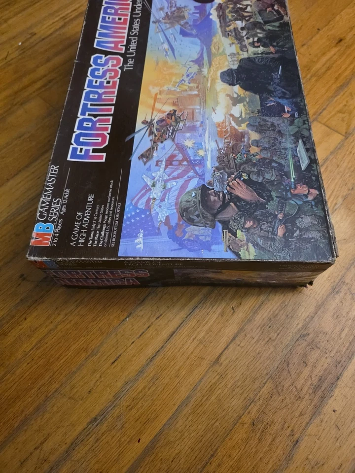 Used VTG Fortress America Board Game Milton Bradley GameMaster Series COMPLETE - Image 4 of 4