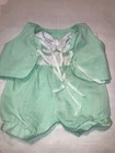 Vintage Cabbage Patch Kids/Doll Clothes Green Preemie Outfit (636)