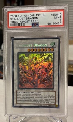 2008 YU-GI-OH! TDGS-THE DUELIST GENESIS 1ST ED-GHOST RARE STARDUST