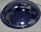 2 Major Equipment Co Chicago Round Blue Train Traffic Light Glass Len 4 5/8" — photo 5