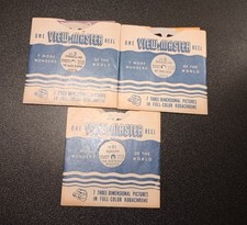 View Master Reels Lot Of Three Reels Cinderella Goldilocks Rudolph