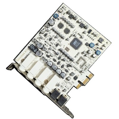 ESI MAYA44 XTe 4in4out PCIe Audio Interface Karte gebraucht TRS Kabel...