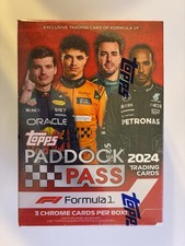 2024 Topps Paddock Pass F1 Formula 1 Blaster Box Sealed