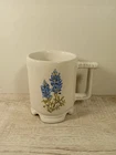 Frankoma Bluebonnets Mug Pre-owned 3.875"