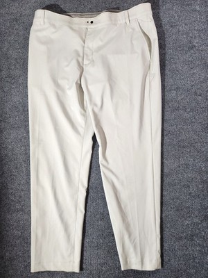 Nike Dri-FIT Men's Flat Front Golf Pants Beige Size 40x32