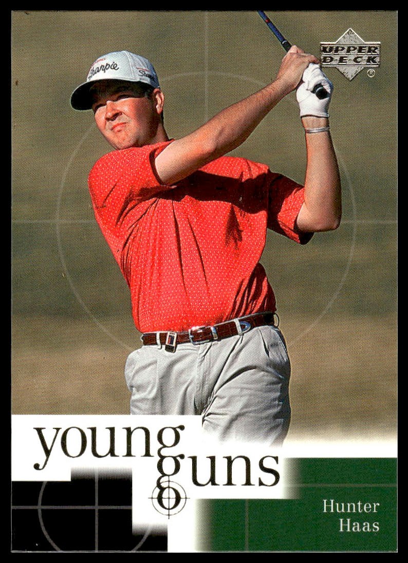 2001 Upper Deck #71 Hunter Haas RC Golf NM+