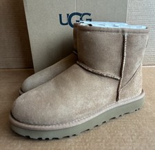 UGG Womens Classic Mini Ii Boots  Chestnut  1016222-CHESTNUT  Authentic New
