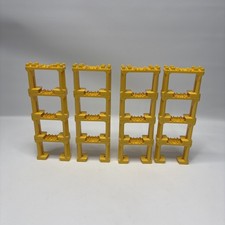 X16 Pieces Of Tomy Thomas & Friends Yellow Bridge Track Supports Trackmaster