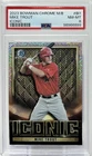 Mike Trout PSA 8 - 2023 Bowman Chrome ‘Iconic’ Mojo Mega Box -Angels, 3 MVPs