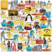 SPACE GHOST VARIETY DIE CUT VINYL 50 CT STICKER PACK