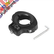 Motorcycle Handlebar Clip Holder 1/4 Screw Bicycle Bike Clamp For Action Cameras