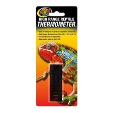 Reptile Thermometer Digital High Range 105 F Indoor Enclosure Monitoring
