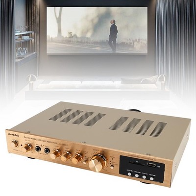 2000W 5CH Amplifiers Amplificador HiFi Stereo AV Surround Amplifier SD FM Home