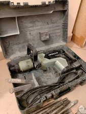 Marteau piqueur + coffret + burins (filaire / 26,5J / SDS max) - Hitachi koki