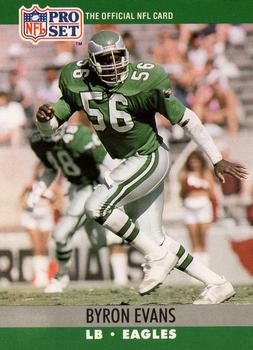 1990 Pro Set #605 Byron Evans